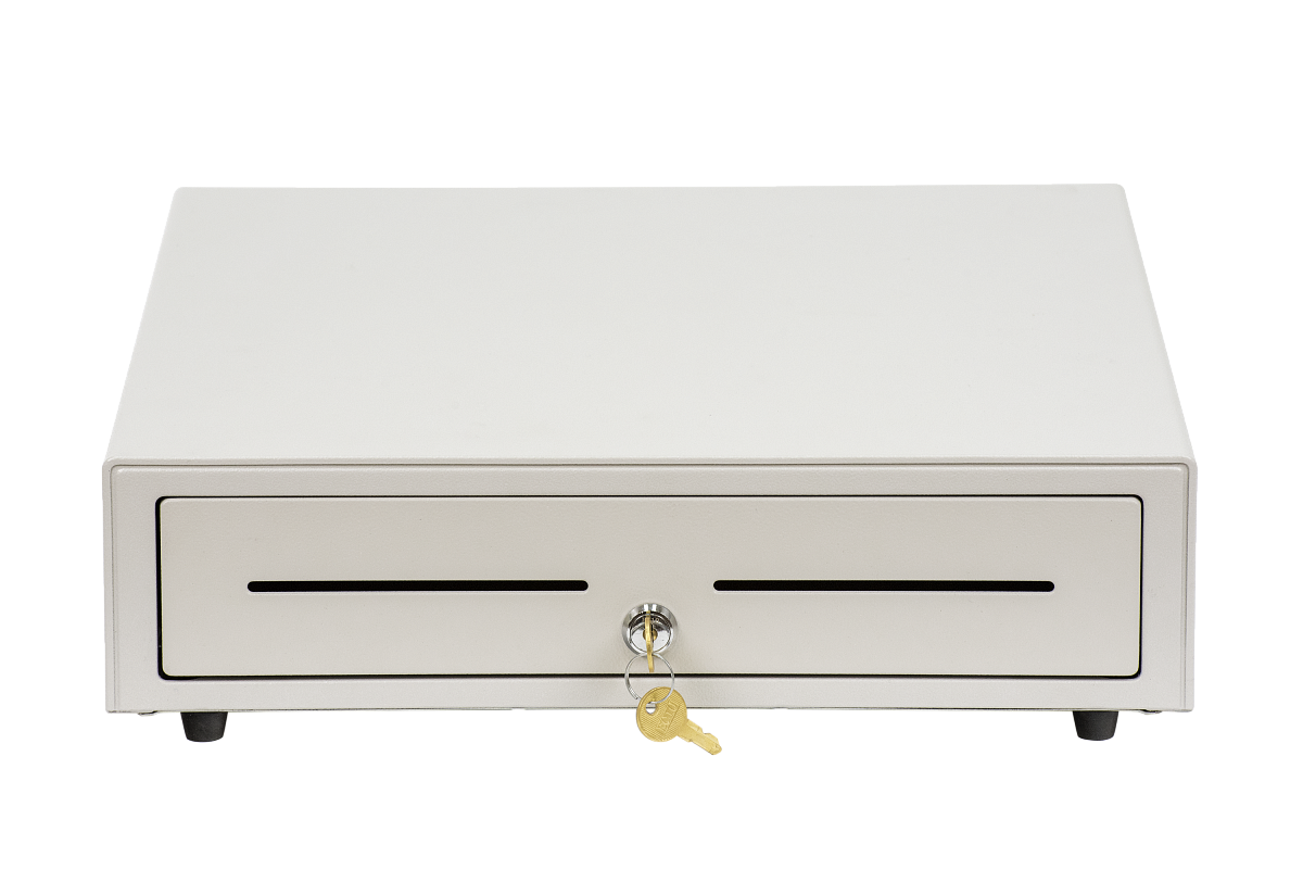 Денежный ящик АТОЛ CD-410-W белый, 410*415*100, 24V, для Штрих-ФР в Люберцах