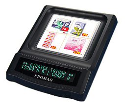 Настольный вакуум-флуоресцентный (VFD) Дисплей покупателя с монетницей DSP802U в Люберцах
